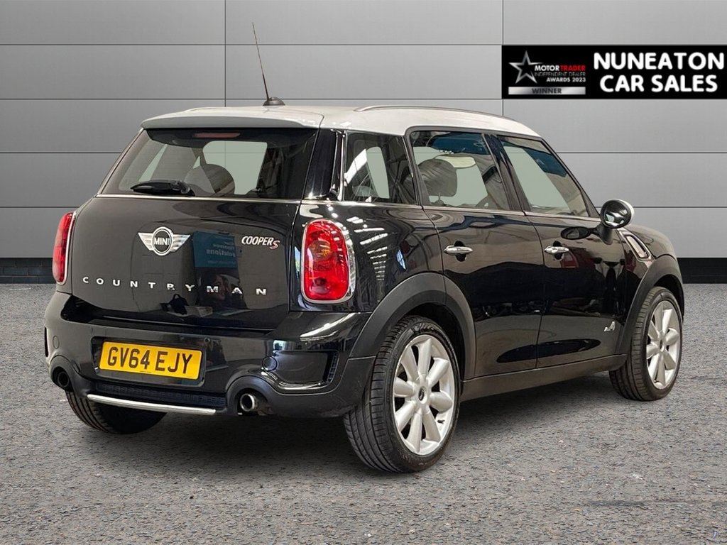 USED 2014 64 MINI COUNTRYMAN 1.6 Cooper S SUV 5dr Petrol Manual ALL4 Euro 5 (s/s) (184 ps) 