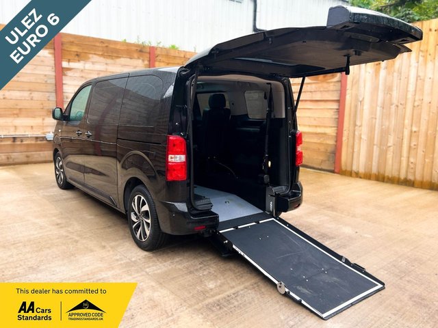 View our Citroen Spacetourer 4 Seat Auto Wheelchair Accessible Vehicle WAV