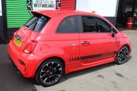 USED 2018 68 ABARTH 595 1.4 T-Jet Competizione Hatchback 3dr Petrol Manual Euro 6 (180 bhp) --ABARTH RED--SCORPION ALUMINIUM AERIAL DELETE--32,000 MILES