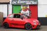 USED 2018 68 ABARTH 595 1.4 T-Jet Competizione Hatchback 3dr Petrol Manual Euro 6 (180 bhp) --ABARTH RED--SCORPION ALUMINIUM AERIAL DELETE--32,000 MILES