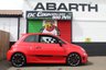 USED 2018 68 ABARTH 595 1.4 T-Jet Competizione Hatchback 3dr Petrol Manual Euro 6 (180 bhp) --ABARTH RED--SCORPION ALUMINIUM AERIAL DELETE--32,000 MILES