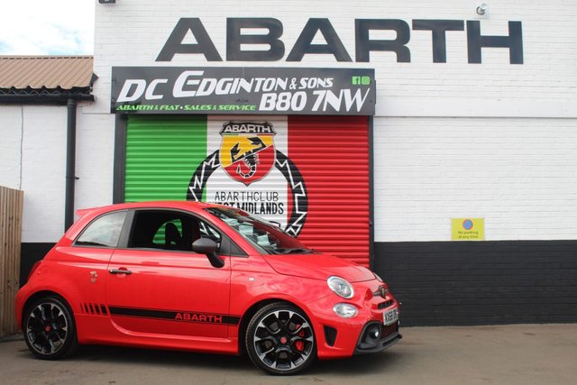 2018 68 Abarth 595 1.4 T-Jet Competizione Hatchback 3dr Petrol Manual Euro 6 (180 bhp)
