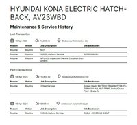 USED 2023 23 HYUNDAI KONA 64kWh Ultimate SUV 5dr Electric Auto (10.5kW Charger) (204 ps) ONE OWNER FROM NEW
