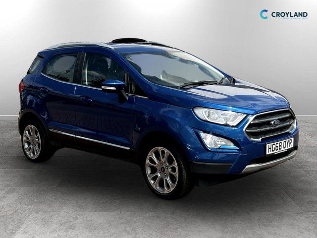 View our Ford Ecosport 1.0T EcoBoost GPF Titanium SUV 5dr Petrol Manual Euro 6 (s/s) (100 ps)