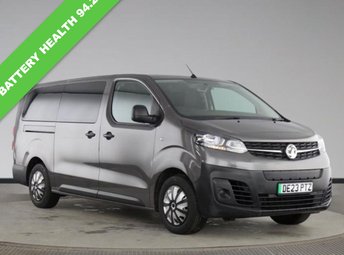 2023 VAUXHALL Vivaro Life Electric 50kWh Combi MPV 5dr Electric Auto LWB (9 Seat, 11kW Charger) (136 ps) £12495.00