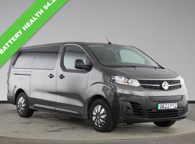View our Vauxhall Vivaro Life Electric 50kWh Combi MPV 5dr Electric Auto LWB (9 Seat, 11kW Charger) (136 ps)