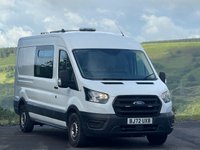 USED 2023 72 FORD TRANSIT 2.0 350 EcoBlue Leader Welfare Van 5dr Diesel Manual FWD L3 H2 Euro 6 (s/s) (130 ps) 7 Seat, Welfare Mess Van, Diesel Heater,Aircon