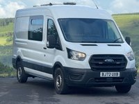 USED 2023 72 FORD TRANSIT 2.0 350 EcoBlue Leader Welfare Van 5dr Diesel Manual FWD L3 H2 Euro 6 (s/s) (130 ps) 7 Seat, Welfare Mess Van, Diesel Heater,Aircon