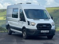 USED 2023 72 FORD TRANSIT 2.0 350 EcoBlue Leader Welfare Van 5dr Diesel Manual FWD L3 H2 Euro 6 (s/s) (130 ps) 7 Seat, Welfare Mess Van, Diesel Heater,Aircon