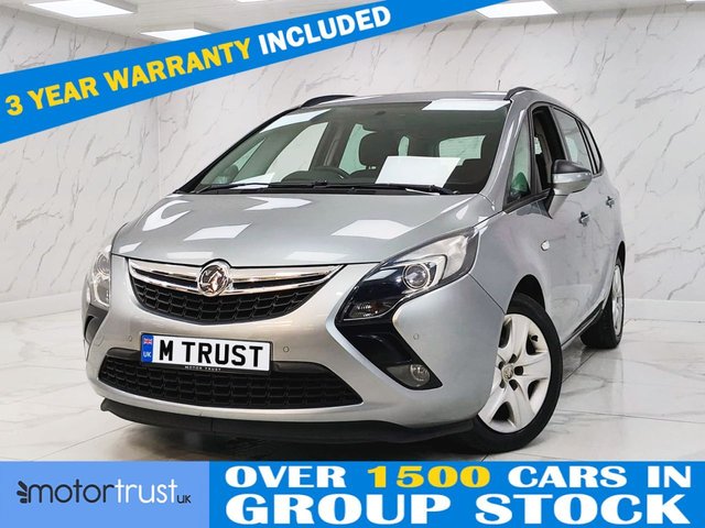 View our VAUXHALL ZAFIRA TOURER