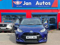 USED 2023 23 TOYOTA YARIS 1.5 VVT-h Design E-CVT Euro 6 (s/s) 5dr Full SH+1owner+Nav+Camera