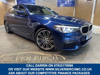 2019 BMW 5 SERIES 2.0 520d M Sport Saloon 4dr Diesel Auto xDrive Euro 6 (s/s) (190 ps) &pound;15490.00
