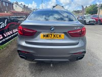 USED 2017 17 BMW X6 3.0 30d M Sport SUV 5dr Diesel Auto xDrive Euro 6 (s/s) (258 ps) Big Specification - Full S/His