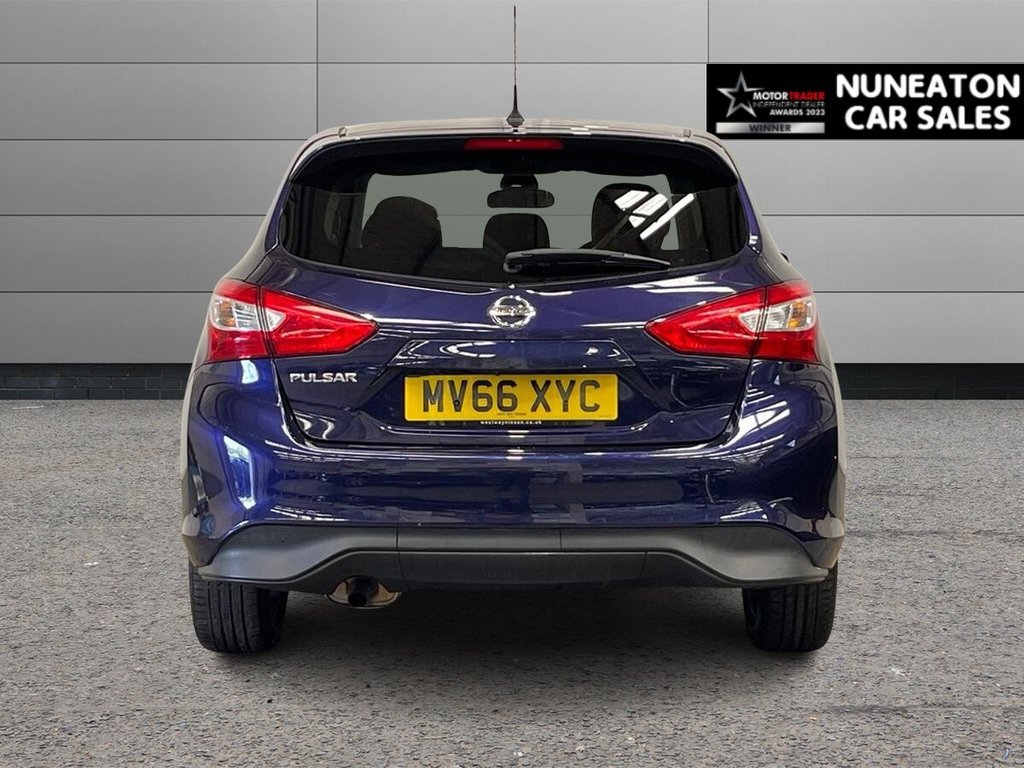 USED 2016 66 NISSAN PULSAR 1.2 DIG-T Tekna Hatchback 5dr Petrol XTRON Euro 6 (s/s) (115 ps) Sat Nav