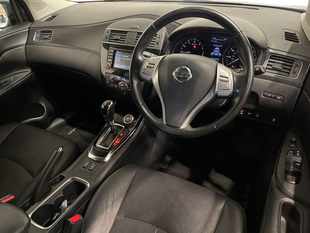 USED 2016 66 NISSAN PULSAR 1.2 DIG-T Tekna Hatchback 5dr Petrol XTRON Euro 6 (s/s) (115 ps) Sat Nav