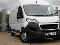 USED 2023 23 PEUGEOT BOXER 2.2 BlueHDi 335 Professional Premium + Panel Van 5dr Diesel Manual L3 H2 Euro 6 (s/s) (140 ps) ONLY 75K L3 H2 PREMIUM+ EURO 6