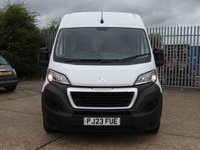 USED 2023 23 PEUGEOT BOXER 2.2 BlueHDi 335 Professional Premium + Panel Van 5dr Diesel Manual L3 H2 Euro 6 (s/s) (140 ps) ONLY 75K L3 H2 PREMIUM+ EURO 6