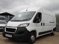 USED 2023 23 PEUGEOT BOXER 2.2 BlueHDi 335 Professional Premium + Panel Van 5dr Diesel Manual L3 H2 Euro 6 (s/s) (140 ps) ONLY 75K L3 H2 PREMIUM+ EURO 6