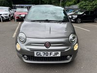 USED 2020 70 FIAT 500 1.2 Lounge Hatchback 3dr Petrol Dualogic Euro 6 (s/s) (69 bhp) 