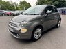 USED 2020 70 FIAT 500 1.2 Lounge Hatchback 3dr Petrol Dualogic Euro 6 (s/s) (69 bhp) 