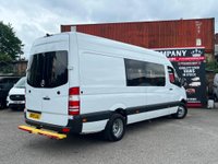 USED 2015 15 MERCEDES-BENZ SPRINTER 519 CDi 3.0 auto L4 H3 DAY/RACE/CAMPER VAN|AC|NO VAT
