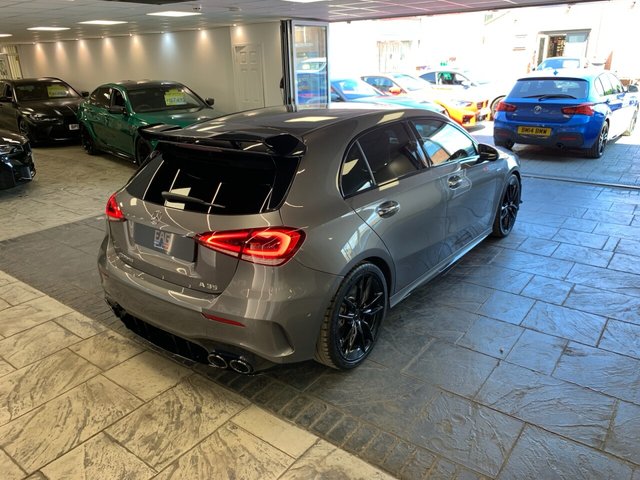 USED 2022 72 MERCEDES-BENZ A-CLASS 2.0 A35 AMG (Premium) Hatchback 5dr Petrol 7G-DCT 4MATIC Euro 6 (s/s) (306 ps) EXTERIOR STYLING PACKAGE