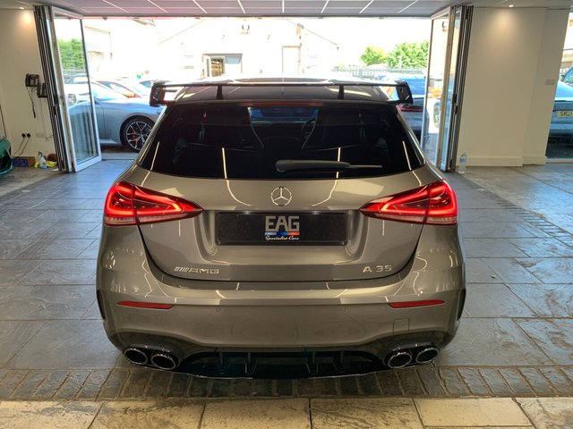 USED 2022 72 MERCEDES-BENZ A-CLASS 2.0 A35 AMG (Premium) Hatchback 5dr Petrol 7G-DCT 4MATIC Euro 6 (s/s) (306 ps) EXTERIOR STYLING PACKAGE
