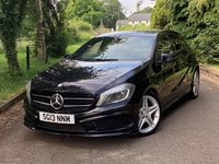 USED 2013 13 MERCEDES-BENZ A-CLASS 2.1 A220 CDI BlueEfficiency AMG Sport Hatchback 5dr Diesel 7G-DCT Euro 6 (s/s) (170 ps) *AUTOMATIC* REVERSING CAM-BLUETOOTH-CRUISE CTRL-X2 KEYS