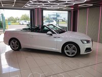 USED 2017 67 AUDI A5 CABRIOLET 2.0 TFSI S line Convertible 2dr Petrol S Tronic Euro 6 (s/s) (190 ps) Quality & Best value Assured