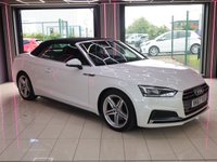USED 2017 67 AUDI A5 CABRIOLET 2.0 TFSI S line Convertible 2dr Petrol S Tronic Euro 6 (s/s) (190 ps) Quality & Best value Assured