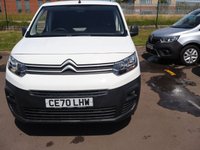 USED 2020 70 CITROEN BERLINGO 1.2 1000 PureTech Enterprise M Panel Van 5dr Petrol Manual SWB Euro 6 (s/s) (110 ps) - Quality & Best value Assured