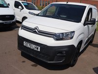 USED 2020 70 CITROEN BERLINGO 1.2 1000 PureTech Enterprise M Panel Van 5dr Petrol Manual SWB Euro 6 (s/s) (110 ps) - Quality & Best value Assured