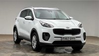 USED 2017 67 KIA SPORTAGE 1.6 GDi 2 SUV 5dr Petrol Manual Euro 6 (s/s) (130 bhp) 