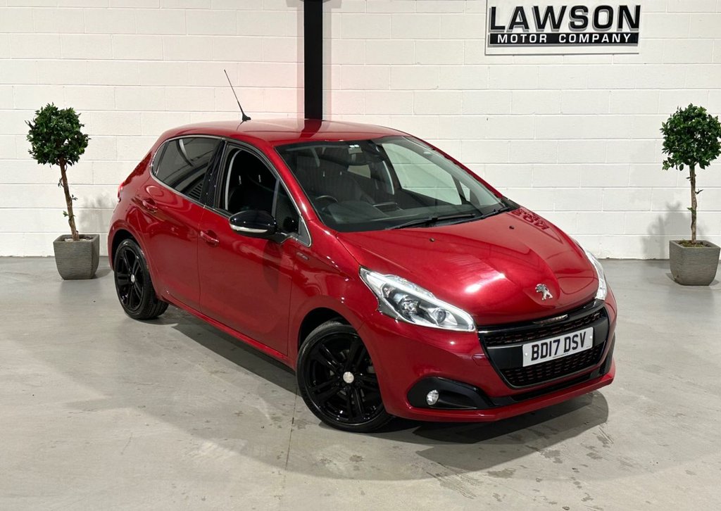 USED 2017 17 PEUGEOT 208 1.2 PureTech GT Line Hatchback 5dr Petrol Manual Euro 6 (s/s) (110 ps) 