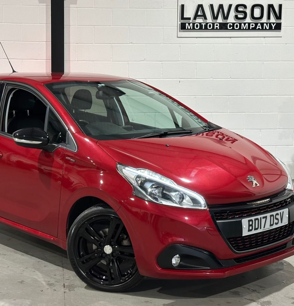 USED 2017 17 PEUGEOT 208 1.2 PureTech GT Line Hatchback 5dr Petrol Manual Euro 6 (s/s) (110 ps) 