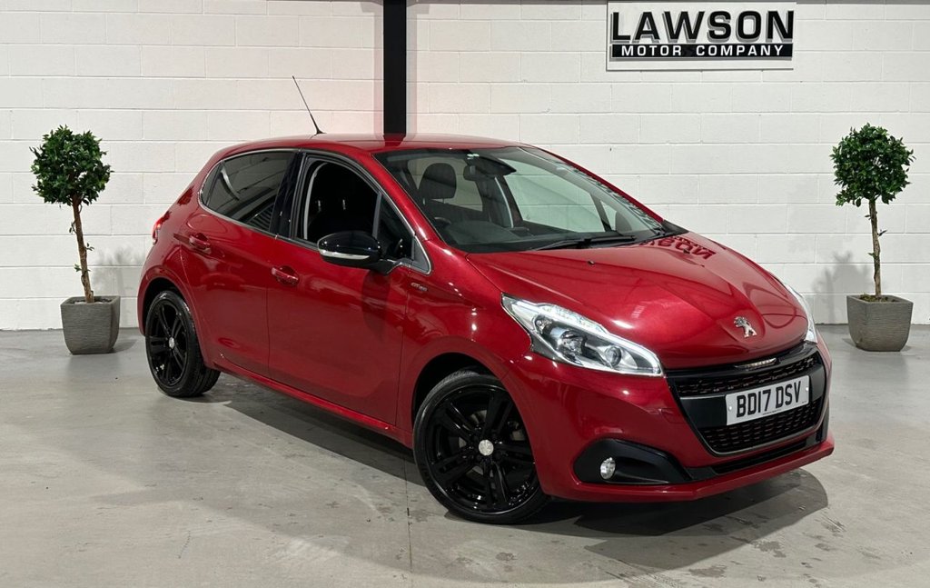 USED 2017 17 PEUGEOT 208 1.2 PureTech GT Line Hatchback 5dr Petrol Manual Euro 6 (s/s) (110 ps) 