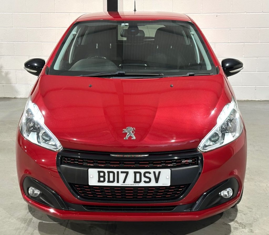 USED 2017 17 PEUGEOT 208 1.2 PureTech GT Line Hatchback 5dr Petrol Manual Euro 6 (s/s) (110 ps) 