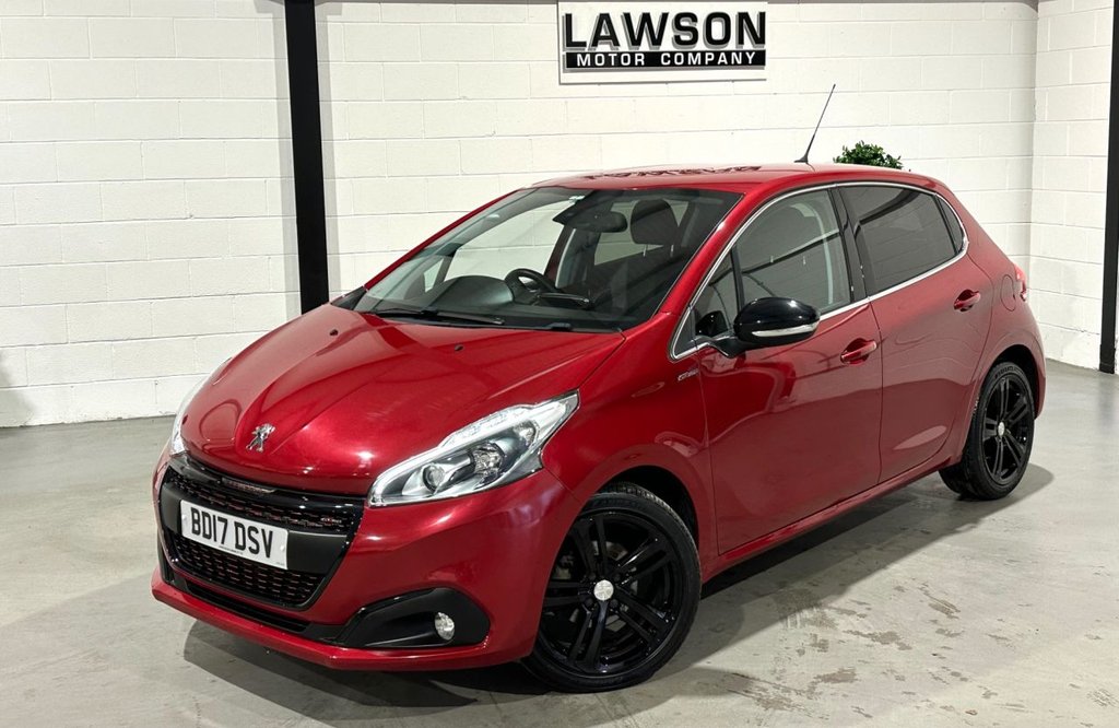USED 2017 17 PEUGEOT 208 1.2 PureTech GT Line Hatchback 5dr Petrol Manual Euro 6 (s/s) (110 ps) 