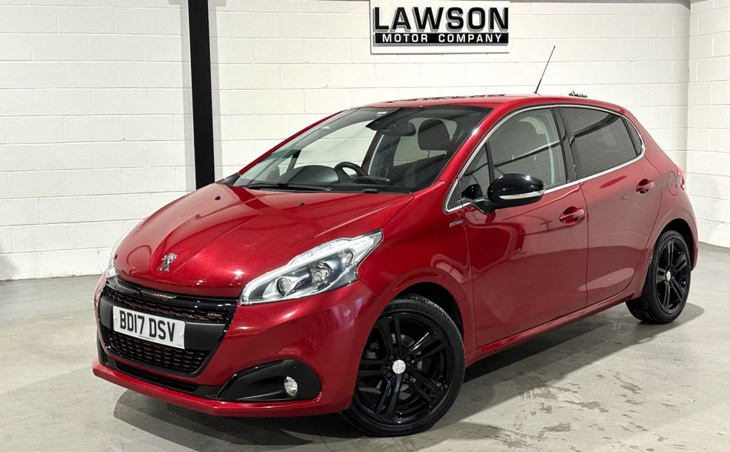 USED 2017 17 PEUGEOT 208 1.2 PureTech GT Line Hatchback 5dr Petrol Manual Euro 6 (s/s) (110 ps) 