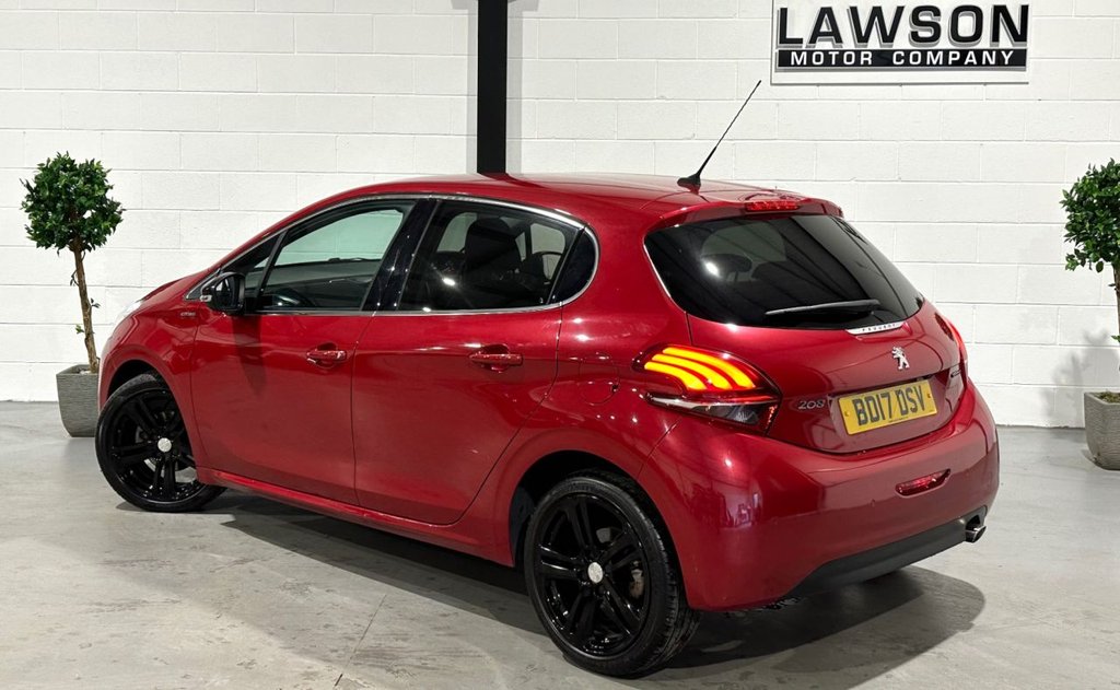 USED 2017 17 PEUGEOT 208 1.2 PureTech GT Line Hatchback 5dr Petrol Manual Euro 6 (s/s) (110 ps) 