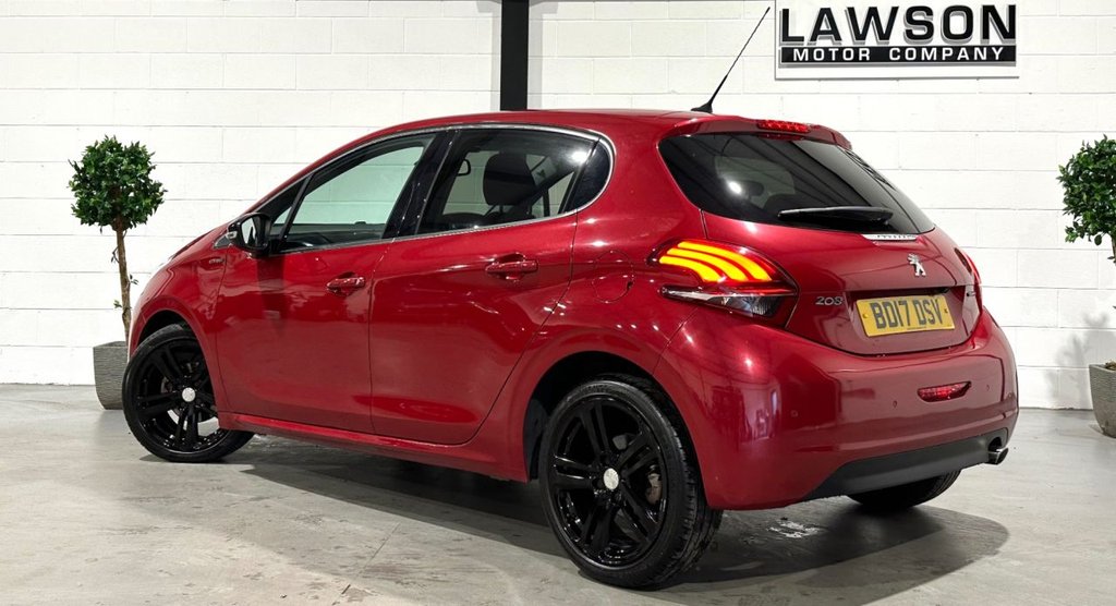 USED 2017 17 PEUGEOT 208 1.2 PureTech GT Line Hatchback 5dr Petrol Manual Euro 6 (s/s) (110 ps) 