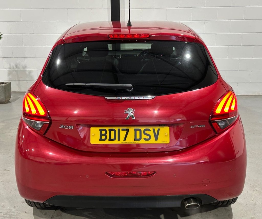 USED 2017 17 PEUGEOT 208 1.2 PureTech GT Line Hatchback 5dr Petrol Manual Euro 6 (s/s) (110 ps) 