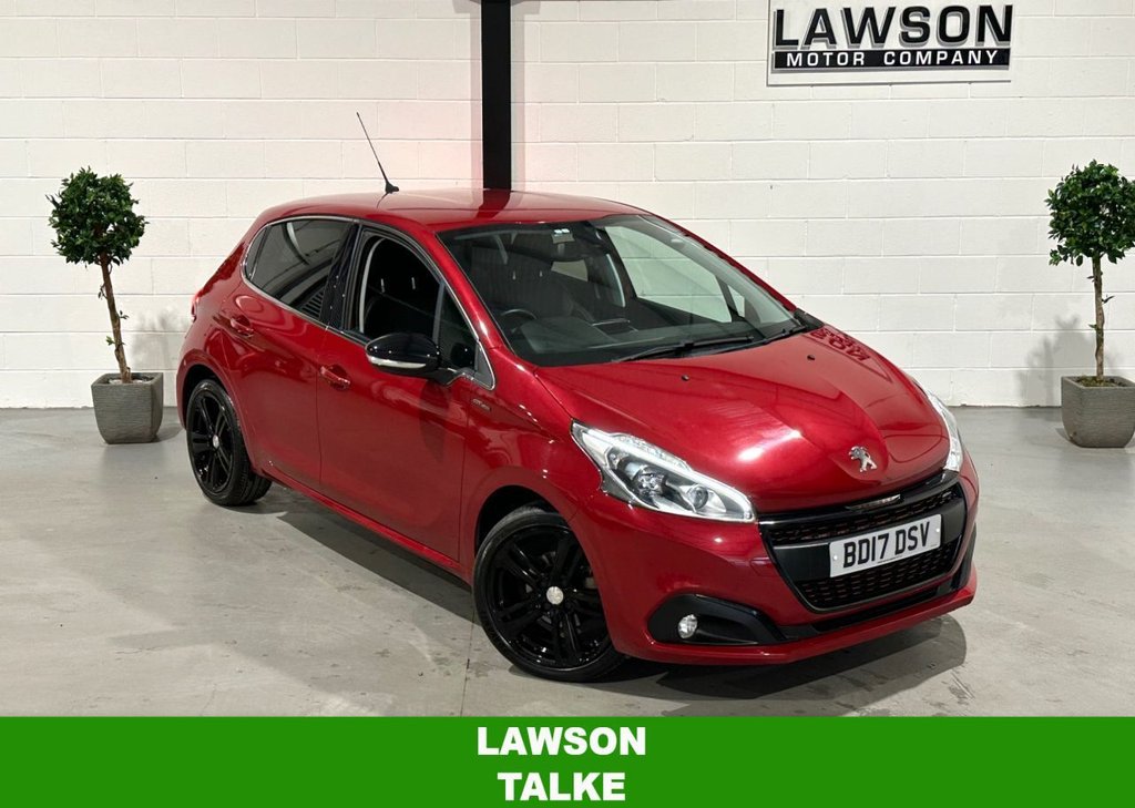USED 2017 17 PEUGEOT 208 1.2 PureTech GT Line Hatchback 5dr Petrol Manual Euro 6 (s/s) (110 ps) 