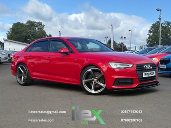 2018 AUDI A4 2.0 TDI ultra S line Saloon 4dr Diesel Manual Euro 6 (s/s) (190 ps) £14250.00