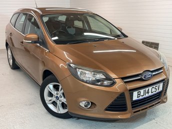 2014 FORD FOCUS 1.6 Zetec Estate 5dr Petrol Manual Euro 5 (105 ps) &pound;4995.00