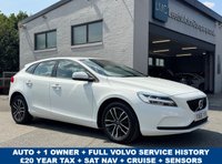 USED 2016 66 VOLVO V40 2.0 D2 Momentum Hatchback 5dr Diesel Auto Euro 6 (s/s) (120 ps) AUTO -- 1 OWNER --&pound;20 TAX -- FULL VOLVO SERVICE HISTORY