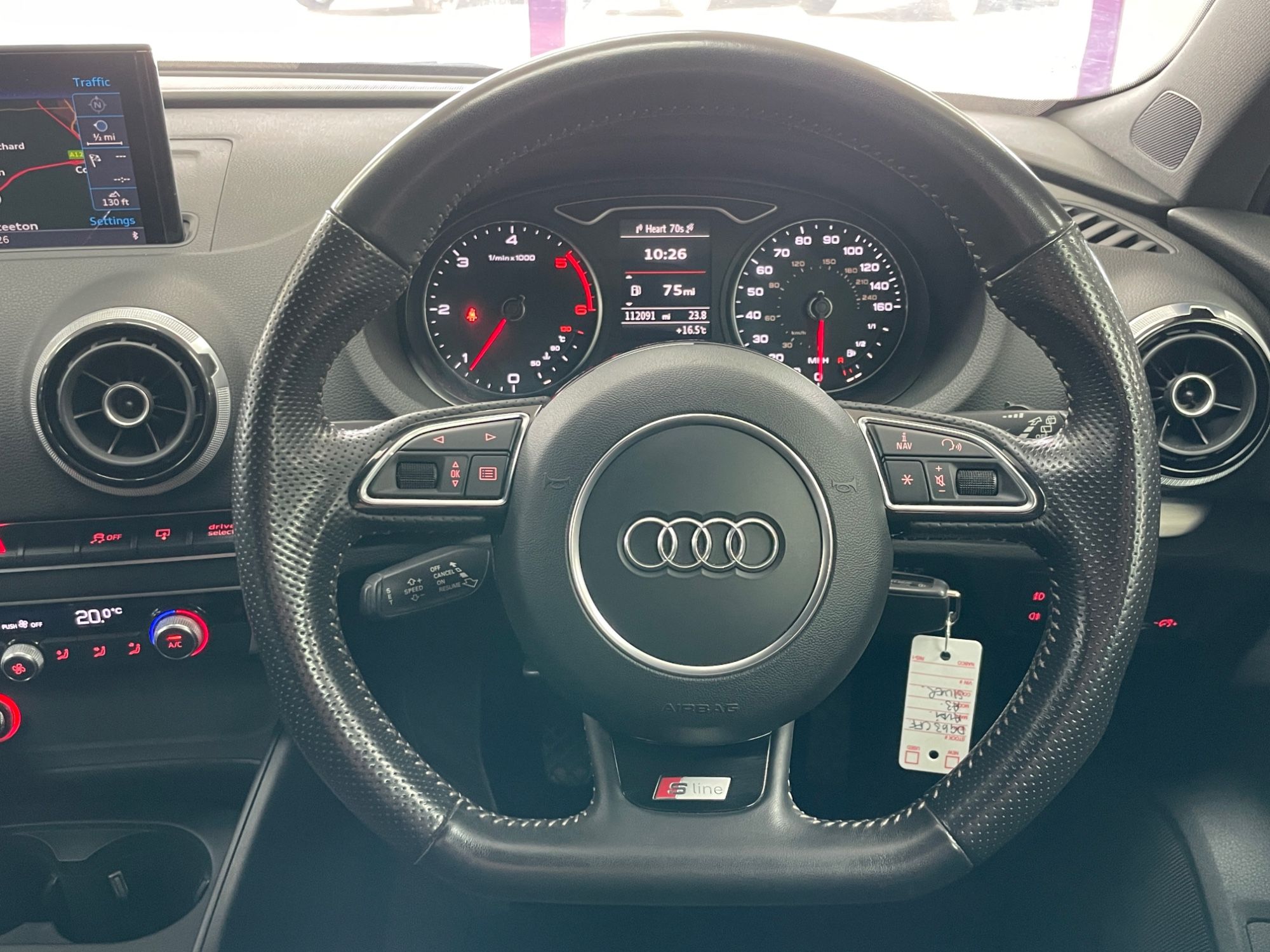 USED 2013 63 AUDI A3 2.0 TDI S line Sportback 5dr Diesel Manual Euro 5 (s/s) (150 ps) 
