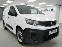 USED 2023 72 PEUGEOT PARTNER L2 1.5 BLUEHDI 100 BHP LONG PROFESSIONAL PREMIUM CREWCAB 5 SEATER | AIR CON | L2 LONG | CARPLAY