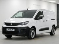 USED 2023 72 PEUGEOT PARTNER L2 1.5 BLUEHDI 100 BHP LONG PROFESSIONAL PREMIUM CREWCAB 5 SEATER | AIR CON | L2 LONG | CARPLAY