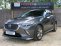 USED 2018 18 MAZDA CX-3 2.0 SKYACTIV-G GT Sport SUV 5dr Petrol Manual Euro 6 (s/s) (121 ps) HEATED STEERING WHEEL, LOW MILEAGE